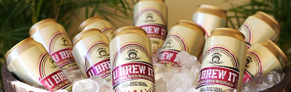 U Brew It cans
